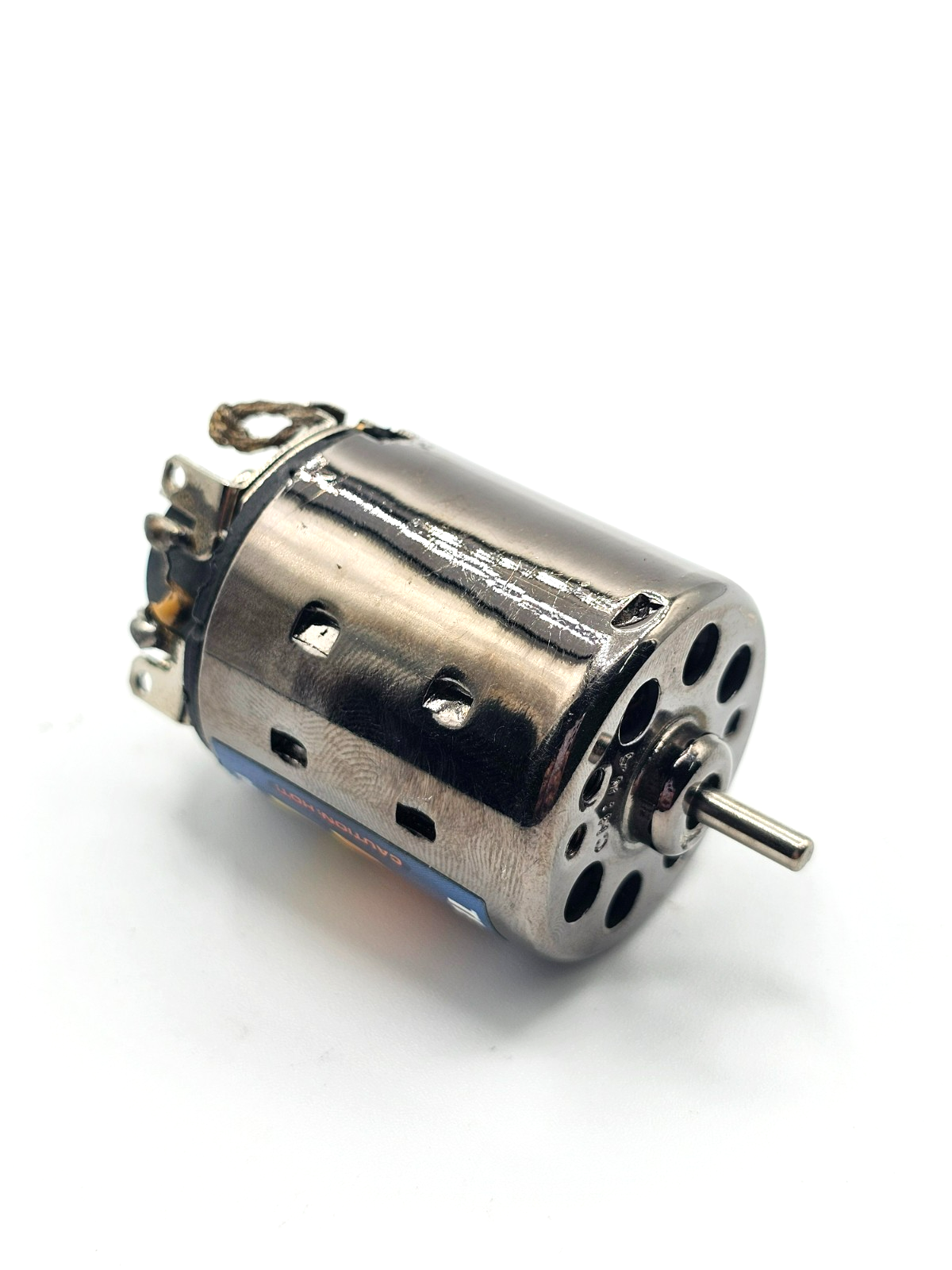 Vintage Team Associated Power 15 brushed motor, extra shaft play tested working