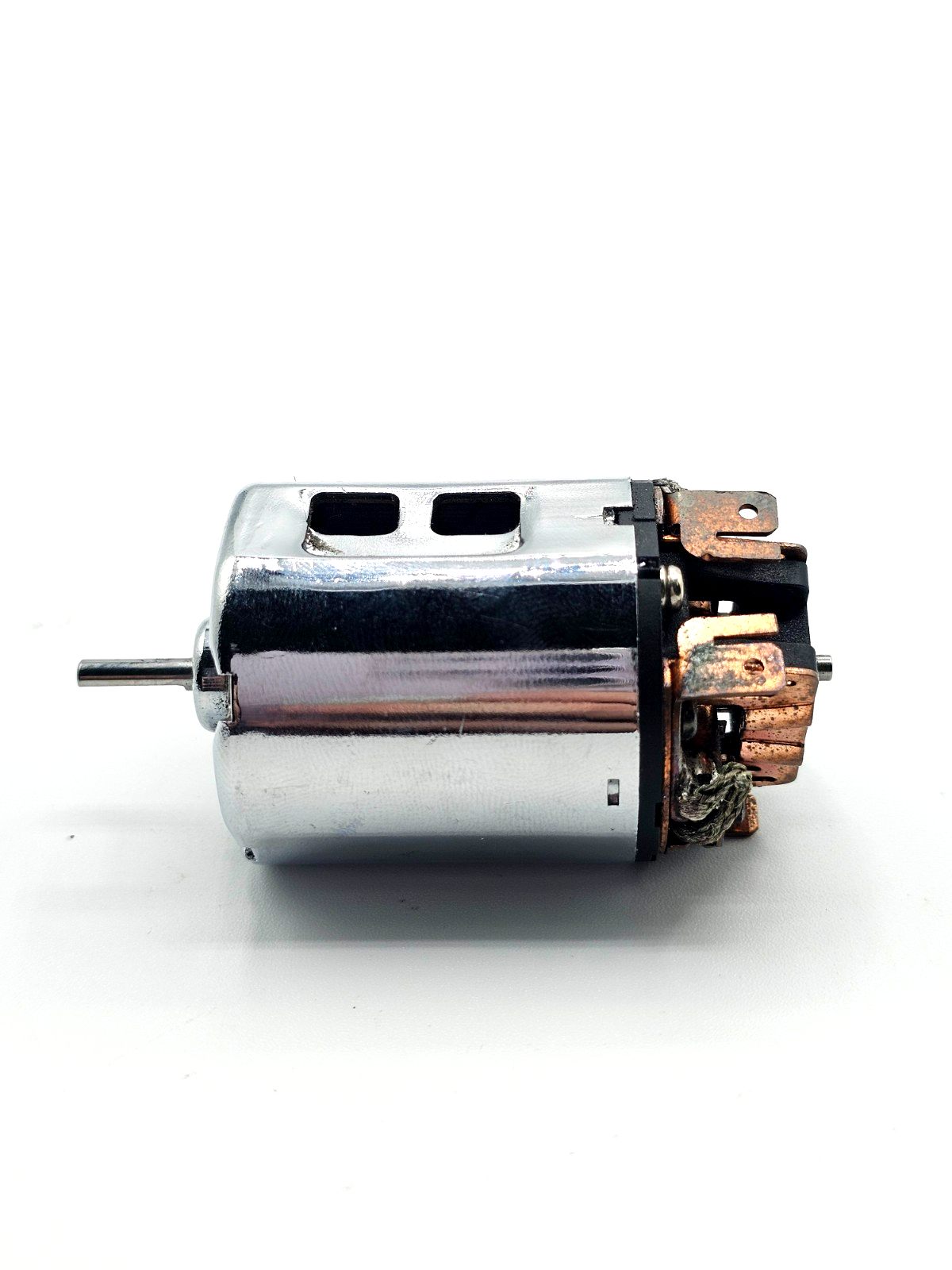 Vintage Trinity Epic chrome brushed motor, unknown turn, no solder on it