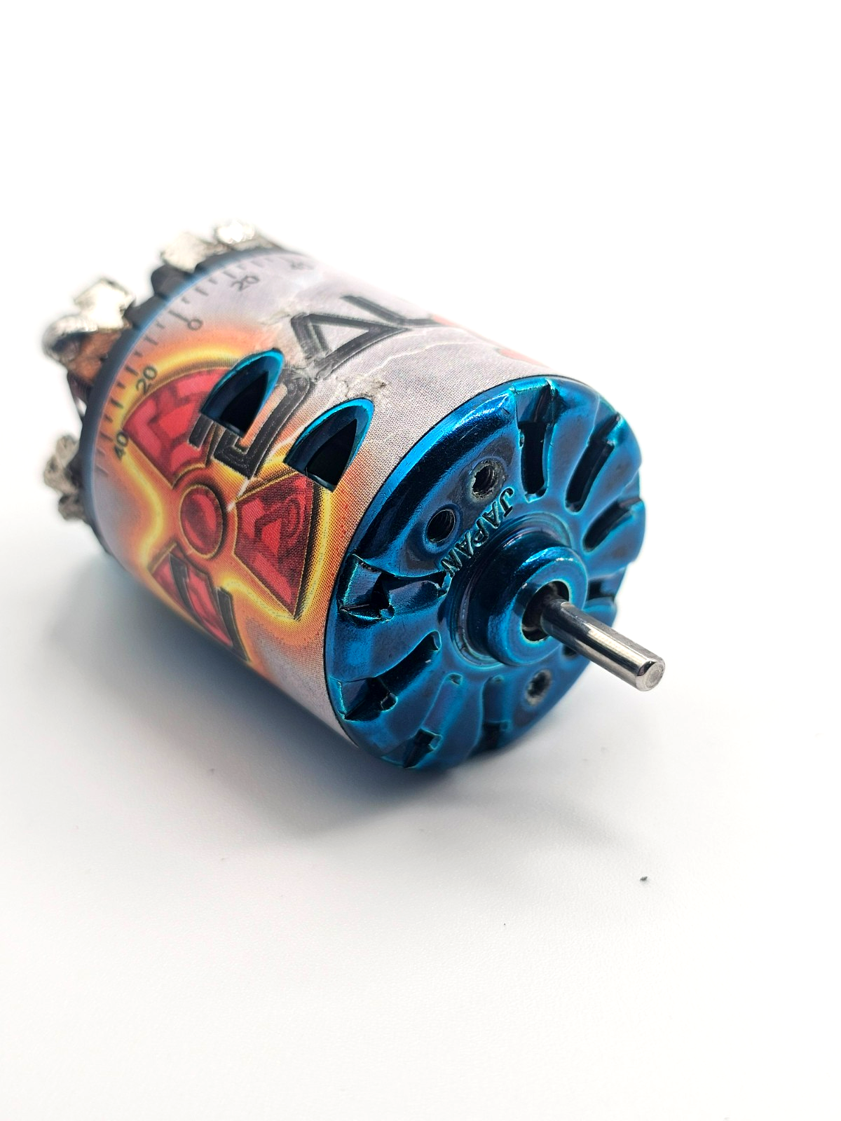 Vintage Trinity Cobalt 11 turn brushed motor, tested and working, #10085, Nice!