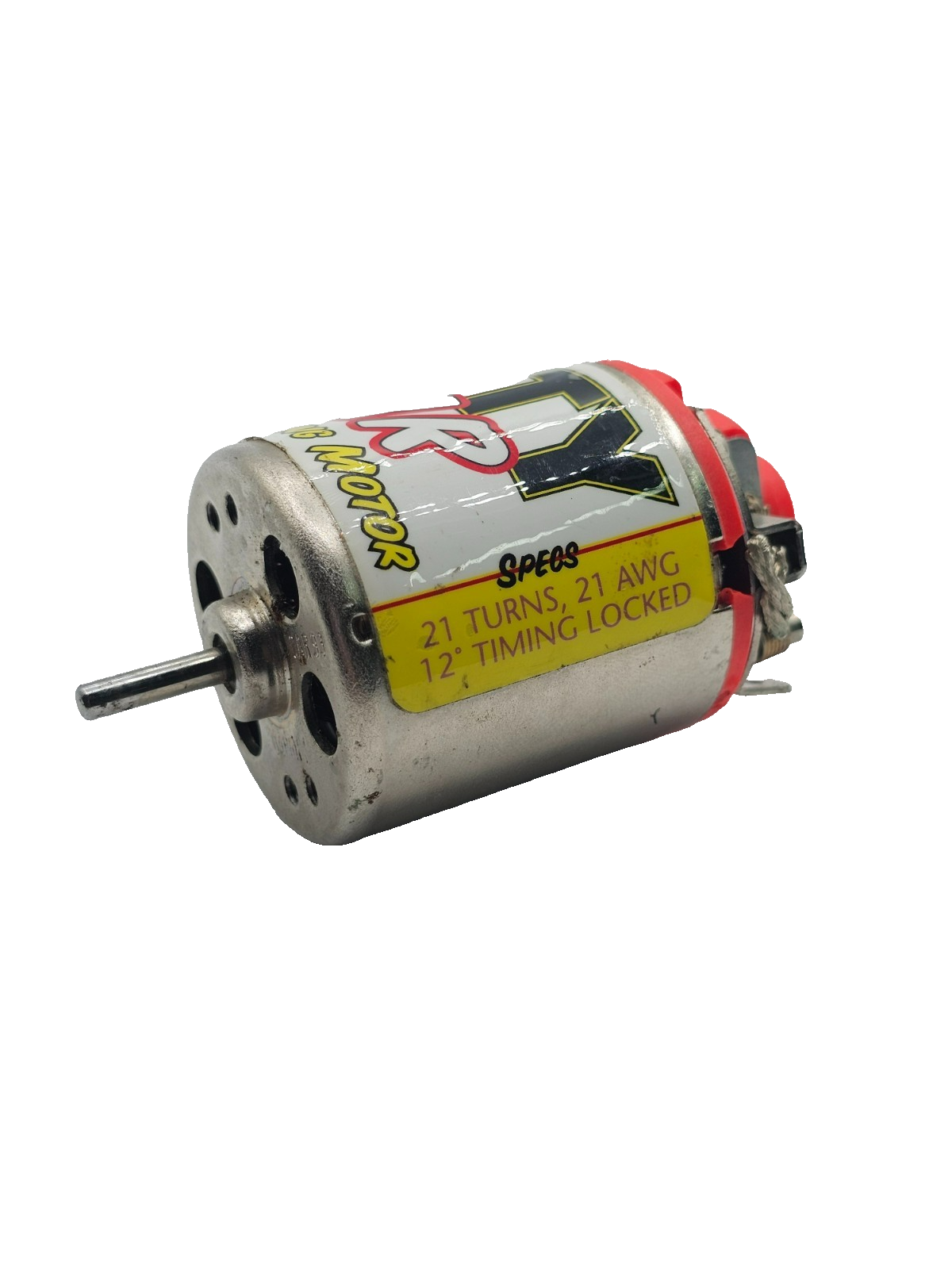 Vintage Trinity Procar 21 turn brushed motor, unused, broken tab