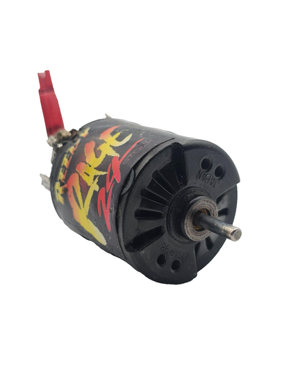 Vintage Reedy Rage 24 turn brushed motor, tested and working, needs soldering