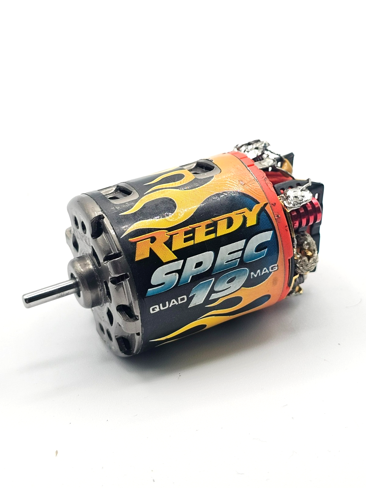 Vintage Reedy Spec 19 quad mag 1/10 brushed motor, tested and working