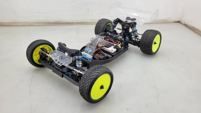 Team Associated RC10B6 With Clear Body, Spoilers, Electronics Minus Transmitter+