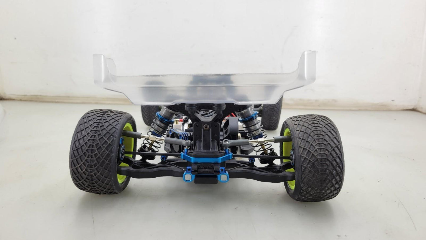 Team Associated RC10B6 With Clear Body, Spoilers, Electronics Minus Transmitter+