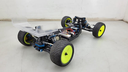 Team Associated RC10B6 With Clear Body, Spoilers, Electronics Minus Transmitter+