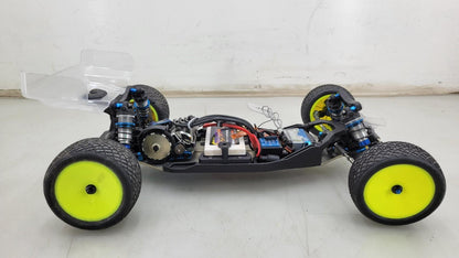 Team Associated RC10B6 With Clear Body, Spoilers, Electronics Minus Transmitter+