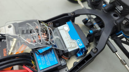 Team Associated RC10B6 With Clear Body, Spoilers, Electronics Minus Transmitter+