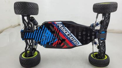 Team Associated RC10B6 With Clear Body, Spoilers, Electronics Minus Transmitter+