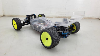 Team Associated RC10B6 With Clear Body, Spoilers, Electronics Minus Transmitter+