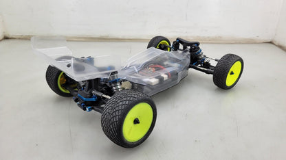 Team Associated RC10B6 With Clear Body, Spoilers, Electronics Minus Transmitter+