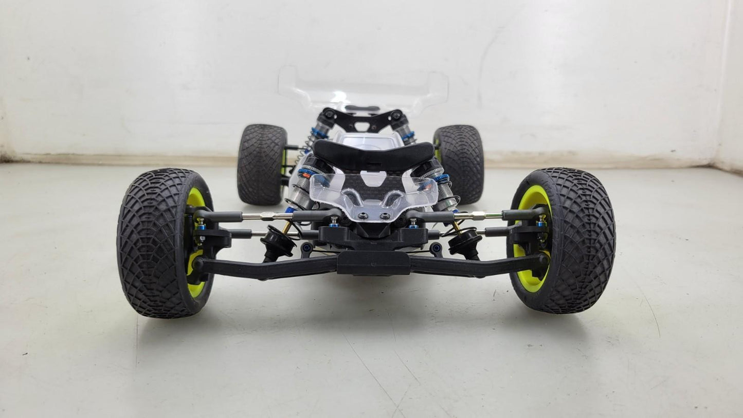Team Associated RC10B6 With Clear Body, Spoilers, Electronics Minus Transmitter+