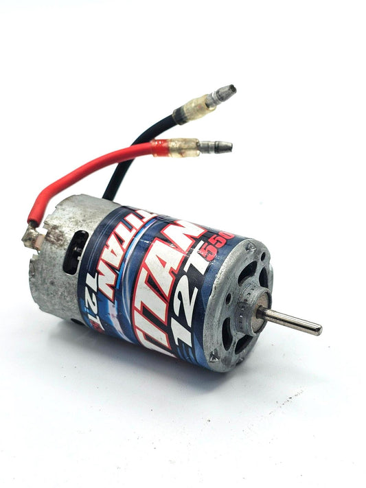 Traxxas Titan 12T 550 Brushed Motor 3785 Tested Working
