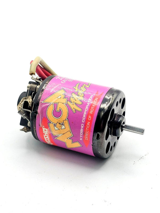 Vintage Kyosho MEGA Motor 22x1 Outlaw Brushed Motor Tested Working Rotor Play