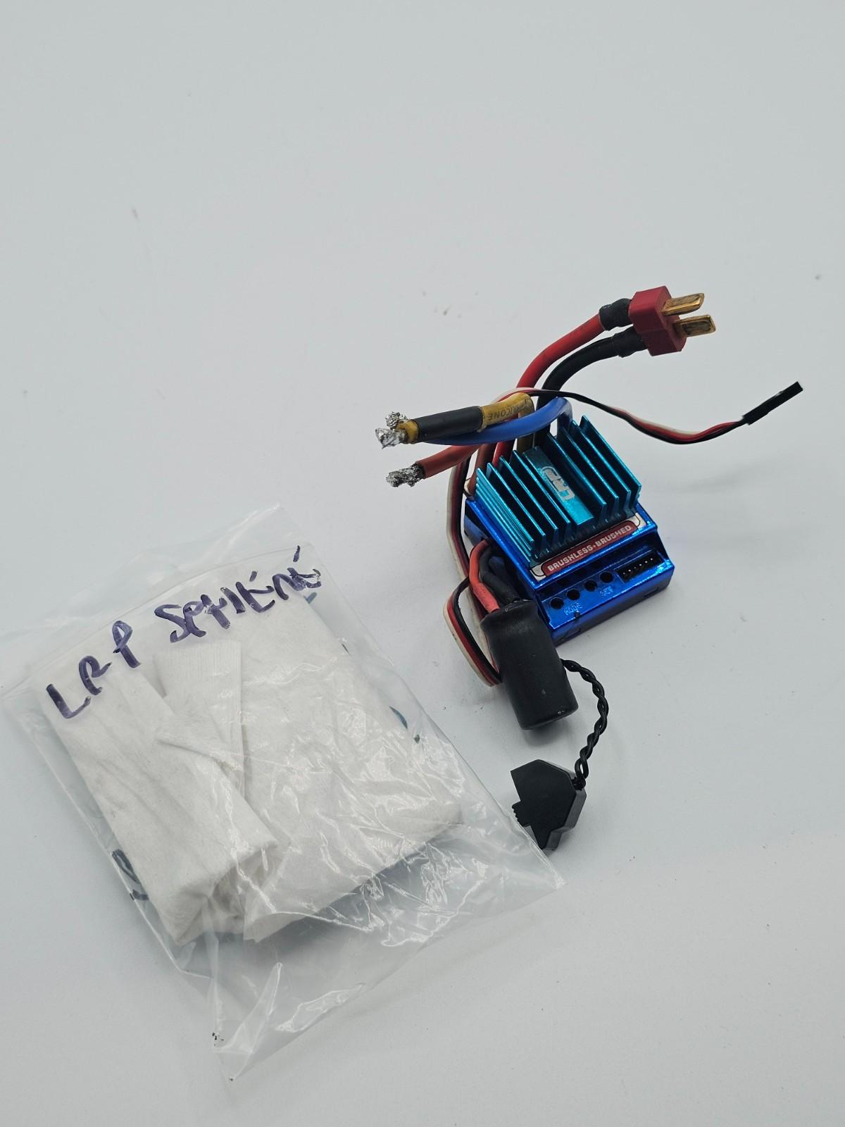 Vintage LRP Sphere Brushed Brushless ESC Tested Working Case Cracked