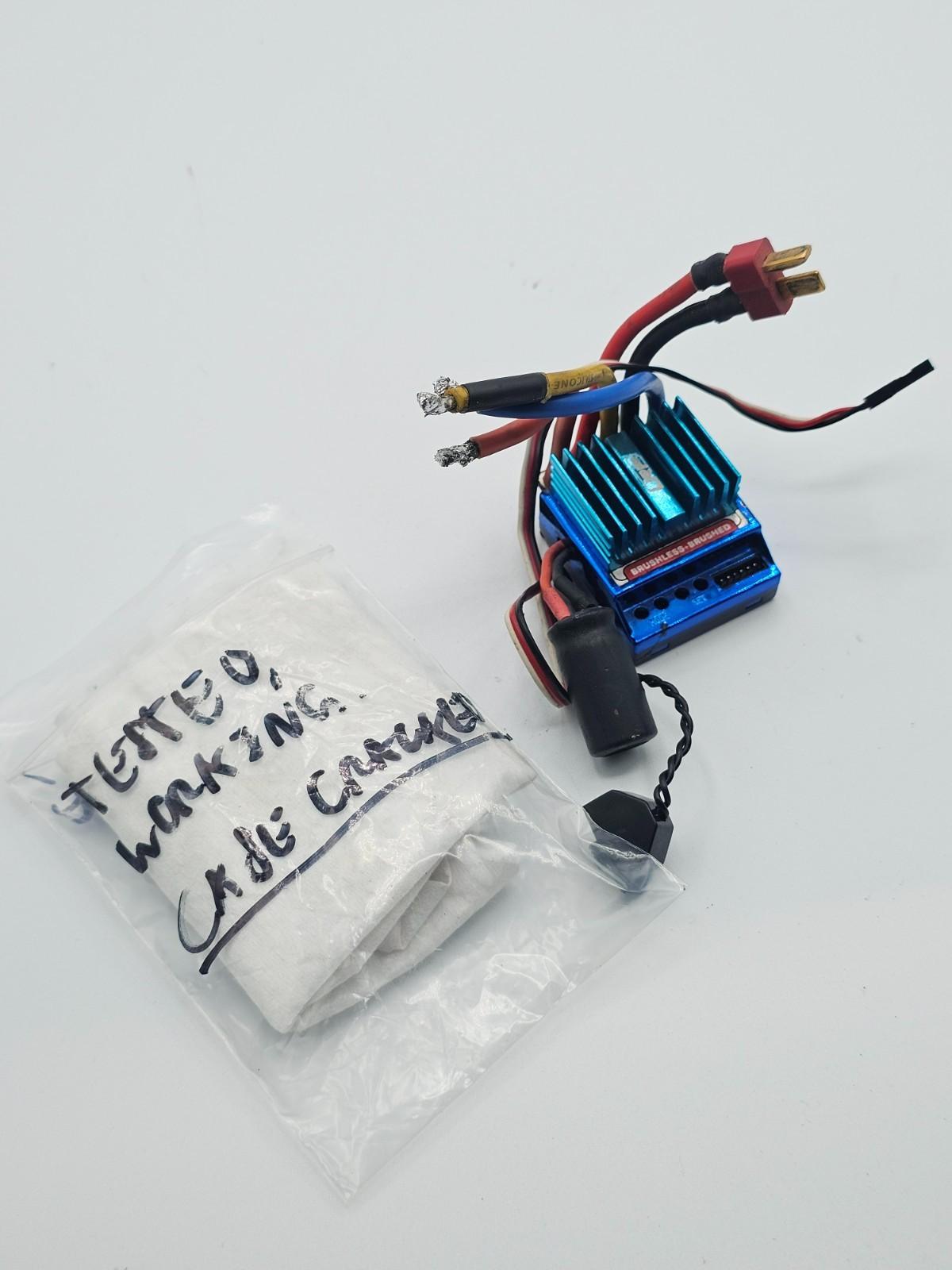 Vintage LRP Sphere Brushed Brushless ESC Tested Working Case Cracked